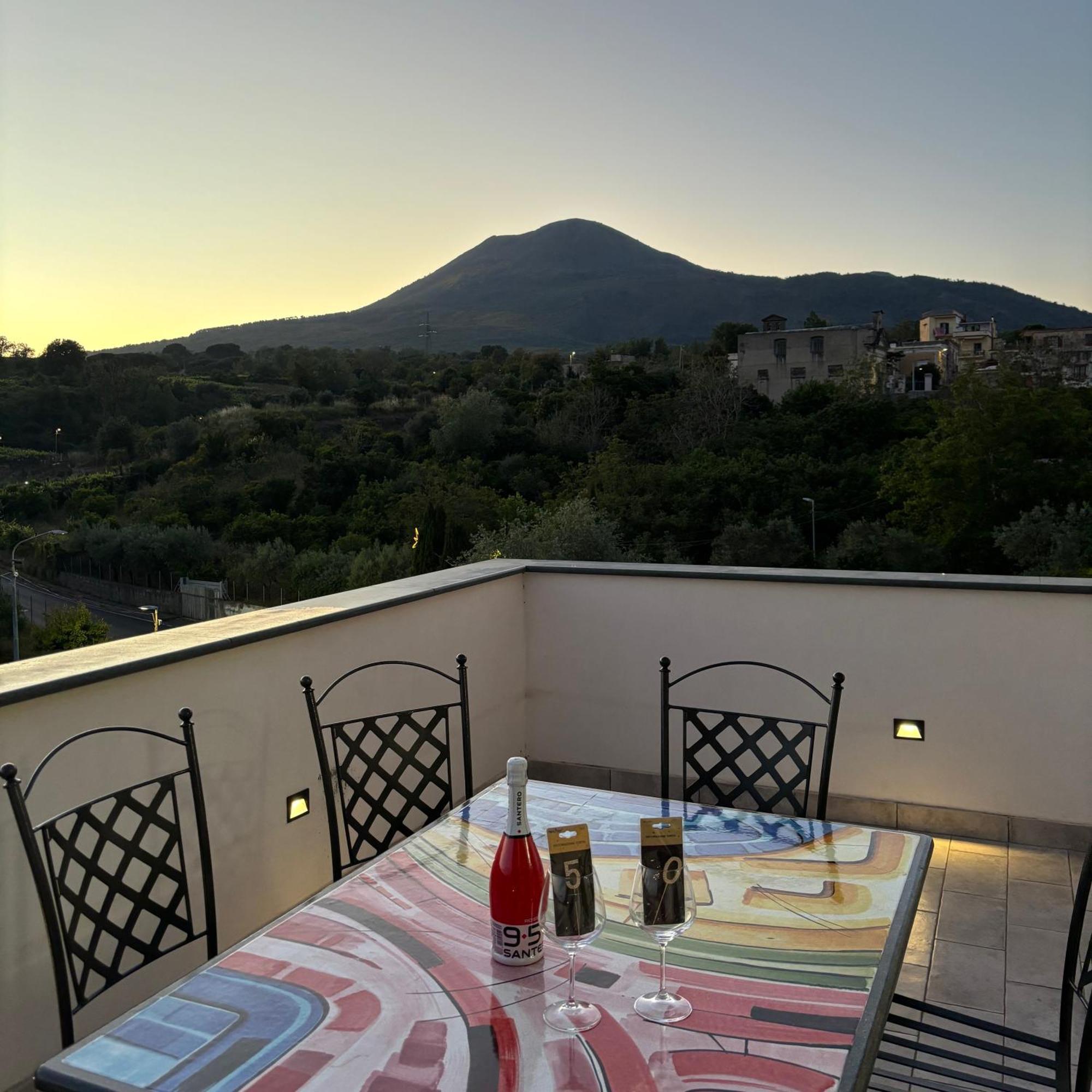 Villa Manzo-Pompei Vesuvius holiday house Boscotrecase Exterior foto